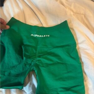 Alphalete Emerald Green Active Shorts